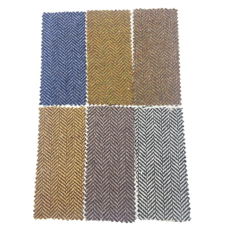 Họa tiết cổ điển xương cá Nhiều màu sắc có sẵn cho quần áo 3491