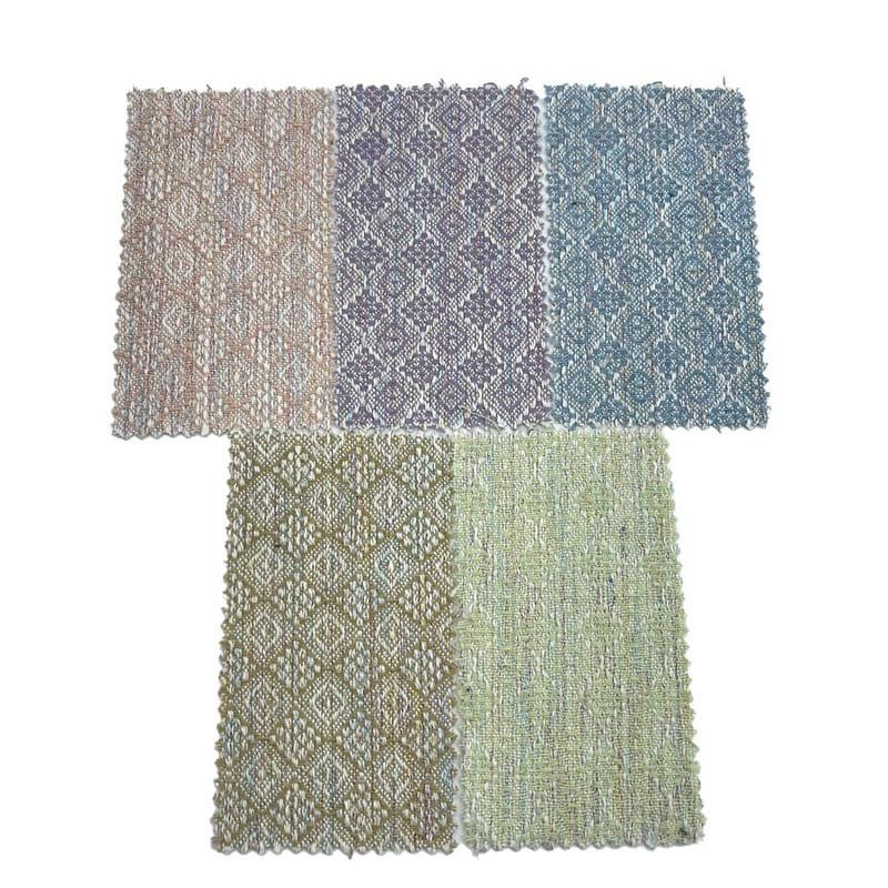Rèm len Jacquard dập nổi Vải Tweed cho váy 3768